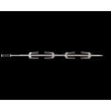 Everdure HUB™ Electric Ignition Charcoal Barbeque (Black) - EHUB2B