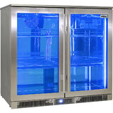 Outdoor Rhino ENVY Bar Fridge Coldest Beer 43ºC+ Best Alfresco 316 Marine Grade Stainless Quiet With No Condensation - Model ENV2H-SS