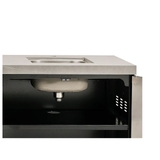 CROSSRAY Classic XPlor 4-Burner BBQ Outdoor Kitchen — Black - GD4BLKKG-06