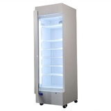 Upright Quiet Running Glass Door Bar Fridge Left Hinged - HUS-SC372LW