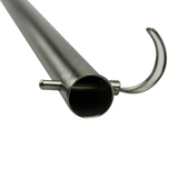 130cm Solid Stainless Steel Round Skewer for DIZZY LAMB BBQ Spits