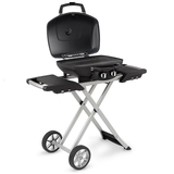 Napoleon Travel Q Pro Scissor Leg Portable BBQ (Black/High Lid) - PRO285-X-BK-AU