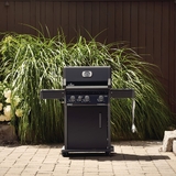 Napoleon Rogue 3 Burner Black - Side Infra Red Burner + CI Grills - RXT425SIBPK-1-AU-DIS - DISPLAY UNIT