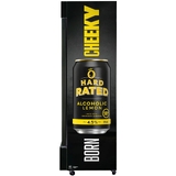 Hard Rated Upright Quiet Running Black Glass Door Bar Fridge - SC372B-HR