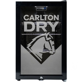 Carlton Dry Branded Glass Door Bar Fridge With Cool Frosted Door Logo - SC70-B-DRY 