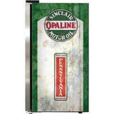 Dino Schmick Vintage Fuel Pump Triple Glazed Alfresco Bar Fridge With LED Strip Lights - SC88-FP-DINO 