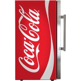 Official Coca-Cola branded Outdoor Triple Glazed Alfresco Bar Fridge With Led Strip Lights - CHOOSE FROM 5 DESIGNS - SC88-SS-CCR