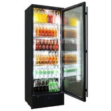 Rhino Black Commercial Upright Triple Glass Door Bar Fridge Ultra Energy Efficient - SGT1R-BS