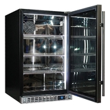 Schmick Quiet Running Front Venting Under Bench Stainless Door Bar Fridge - Model SK126R-SD