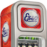 Schmick Esso Fuel Pump Skinny Glass Door Upright Cool Retro Bar Fridge - SK135-FP-ESSO