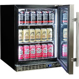 Schmick Quiet Running Front Venting Under Bench Solid Door Bar Fridge Model SK86-SD