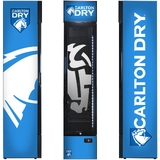 Carlton Dry Mid Blue Branded Skinny Upright Bar Fridge - SS-P160-DRY-MID (2025 Design)