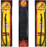 Gilmore Fuel Pump Branded Skinny Upright Bar Fridge - SS-P160-FP-GILMORE