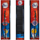 Esso Fuel Pump Branded Skinny Upright Bar Fridge