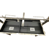 Extendable Charcoal Spit Roast Machine  - 25kgs meat capacity Motor from DIZZY LAMB - SSB-3060X
