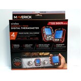 Maverick Remote BBQ Thermometer W / 4 Probes - XR-50