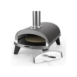 ZiiPa Piana Wood Pellet Pizza Oven with Rotating Stone – Slate
