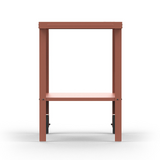 ZiiPa Vallone Garden Trolley with Shelf –Terracotta