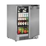 Fully Integrated Outdoor Blastcool 1 Door Bar Fridge Best Alfresco 316 Stainless Quiet Right Hinge - iXP1-840-R