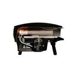 WITT Piccolo Rotante Gas Powered Pizza Oven w/ Rotating Stone 13" - Black