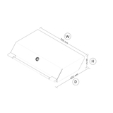 Artusi 80 cm BBQ Roasting Dome with thermostat - ABBQMH2