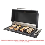 Artusi Gloss Black Hooded BBQ Lid - ABHOOD