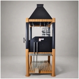 360° Open-Fire Grill Cold-roll steel - TAGWOOD - BBQ02SI