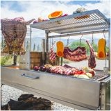 XL Open Fire Santa Maria Grill with Clamp grill TAGWOOD - BBQ26SS