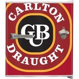 Carlton Draught Retro Mini Bar Fridge - BC46W-DRAUGHT-V1 