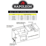 Napoleon LEX Built-in 730 Version, 304 Stainless Steel Natural Gas - BILEX730RBINSS-AU
