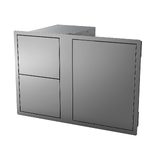 Outdoor Double Drawer & Single Door Cupboard - BOC2050SA