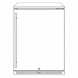 Bossworx Single Solid SS Door Right Hand Door - BOSDRH-S-SS