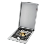 Built In Gas Side Burner with lid, Stainless Steel - ProLine Series - BSW318SB