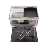Collapsible BBQ & Fire Pit 450mm X 450mm - CM201G