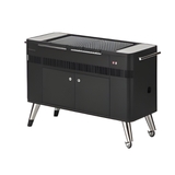 Everdure HUB™ Electric Ignition Charcoal Barbeque (Black) - EHUB2B