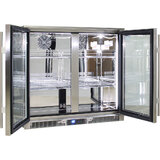 Outdoor Rhino ENVY Bar Fridge Coldest Beer 43ºC+ Best Alfresco 316 Marine Grade Stainless Quiet With No Condensation - Model ENV2H-SS