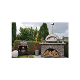 Alfa Pizza -  Forno 4 Pizze Wood Fire Oven Cooking Area 80cm x 60cm - Copper Top - FX4P-LRAM-T