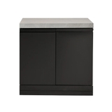 CROSSRAY Classic XPlor 4-Burner BBQ Outdoor Kitchen — Black - GD4BLKKG-01