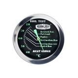 Meat Gauge Thermometer with Glow Dial - Range 40 to 80 Degrees Celsius - MAN-T720C 