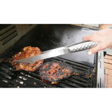 Man Law Heavy Duty 3 Piece Stainless Steel BBQ Set, Includes Fork, Tongs, & Spatula in a Box