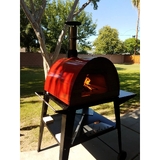 Authentick Pizza Ovens MAXIMUS Mobile Pizza Oven Red - MAXR