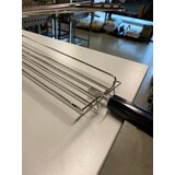 Cyprus Grill Stainless Rotating Cage - Black Handle- RG-1208