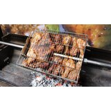 Outdoor Magic Stainless Steel Spit Grill Multi-Use Basket for Large Spit Rotisseries - SB4130SS