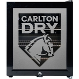 Carlton Dry Glass Door Mini Bar Fridge With Lock - 38 Cans - SC50AB-DRY 