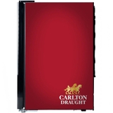 Carlton Draught v3 Branded Glass Door Bar Fridge With Cool Frosted Door Logo - SC70-B-DRAUGHT-V3
