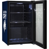 Carlton Dry Branded Glass Door Bar Fridge With Cool Frosted Door Logo - SC70-B-DRY 