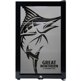 Great Northern Branded Glass Door Bar Fridge With Cool Frosted Door Logo - SC70-B-GNBC-GOLD  
