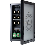 VB Branded Glass Door Bar Fridge With Cool Frosted Door Logo - SC70-B-VB-V1 