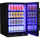 Schmick Quiet Running Front Venting Under Bench Heated Glass Door Bar Fridge Model 