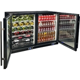 Schmick Quiet Running Under Bench Beer Wine Combination Fridge - Model SK156-COMBO-BM